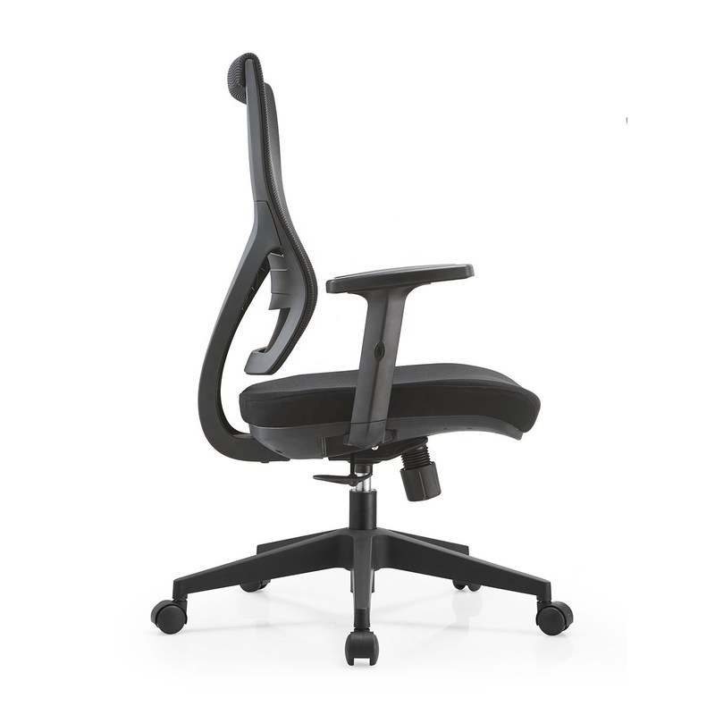 Foshan Black Swivel Fabric Mesh Executive Office Chairs for Home Office 650*580*960-1060mm