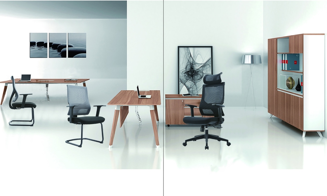 Foshan Black Swivel Fabric Mesh Executive Office Chairs for Home Office 650*580*960-1060mm