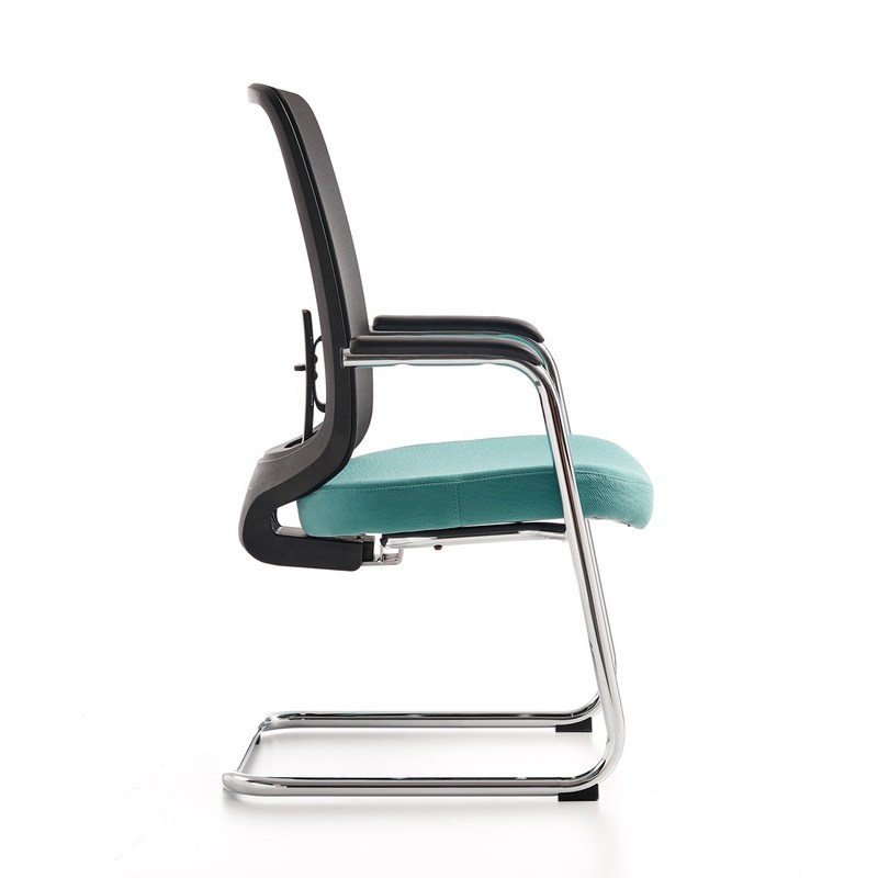 मध्य पीठ कर्मचारी कार्यालय कुर्सियां जाल सम्मेलन कक्ष कुर्सी धातु पैर और निः शुल्क शिपिंग के साथ