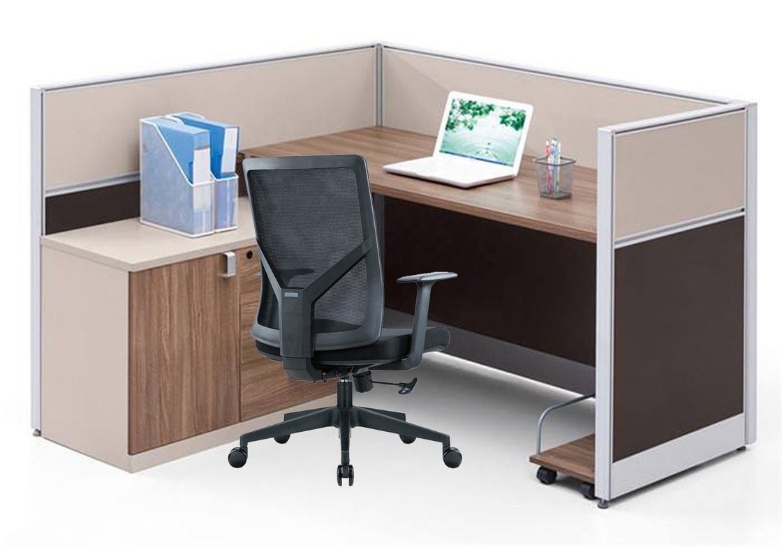 कार्यालय/हॉटेल/घर/स्कूल बैकरेस्ट समायोज्य उच्च पीठ 360 घुमावदार जाल कपड़े कार्यालय कुर्सी