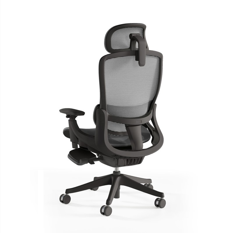 डोनाटी तंत्र के साथ पूर्ण जाल बॉस कुर्सी लक्जरी आधुनिक कार्यालय फर्नीचर बीआईएफएमए परीक्षा पास