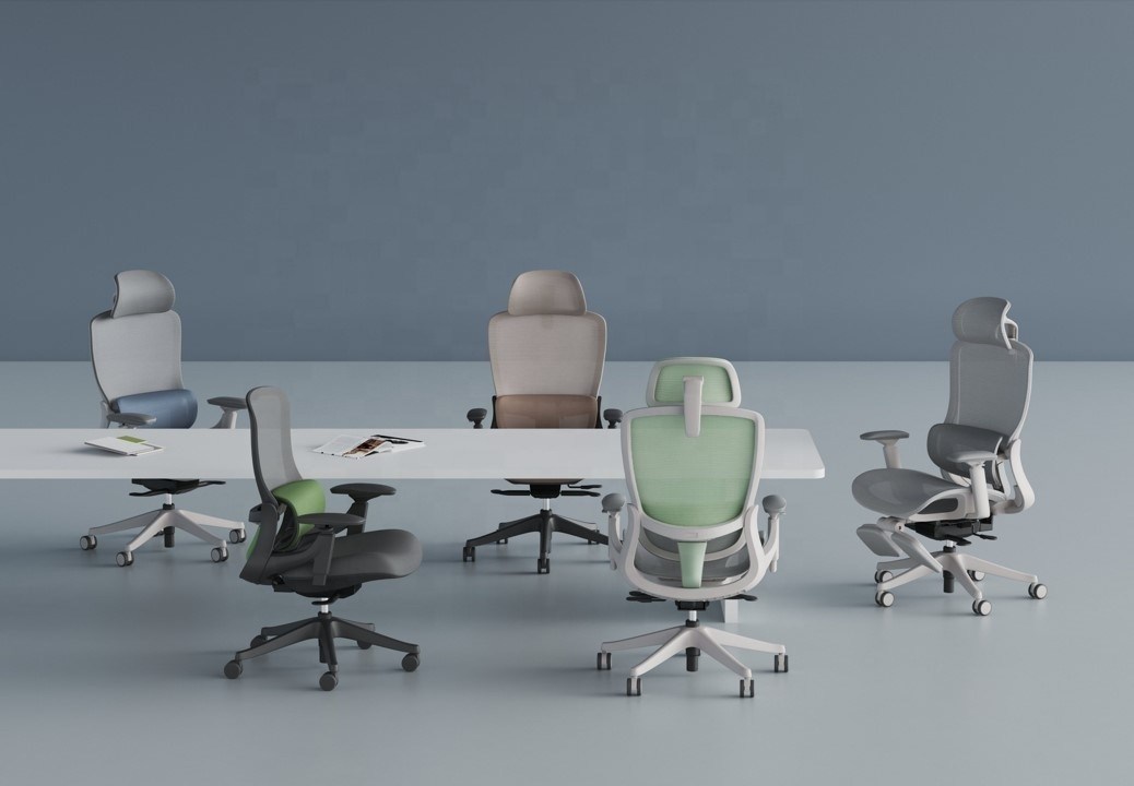 डोनाटी तंत्र के साथ पूर्ण जाल बॉस कुर्सी लक्जरी आधुनिक कार्यालय फर्नीचर बीआईएफएमए परीक्षा पास