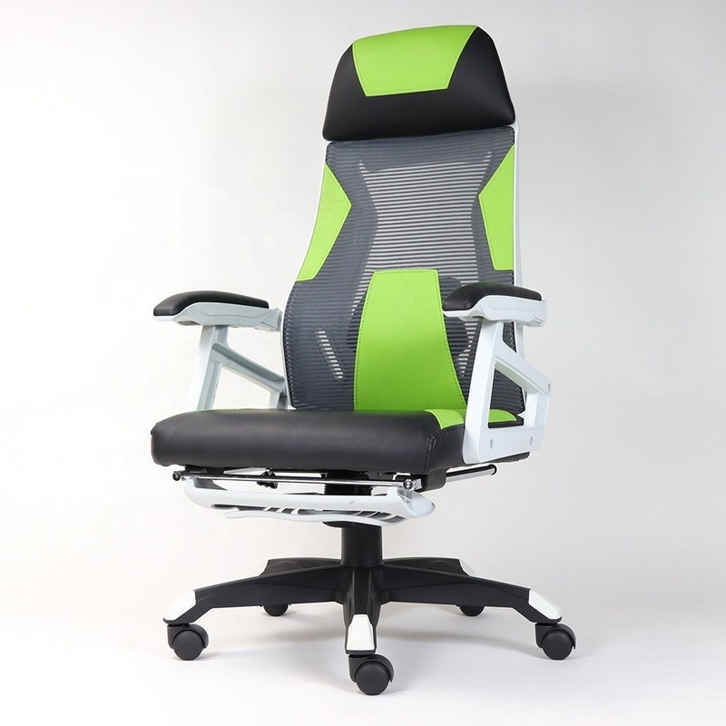 कॉन्फ़्रेंस रूम के लिए नारंगी रंग में अनुकूलित फ़ैब्रिक मेश बैक स्विवेल ऑफिस फ़र्नीचर