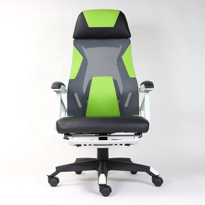 कॉन्फ़्रेंस रूम के लिए नारंगी रंग में अनुकूलित फ़ैब्रिक मेश बैक स्विवेल ऑफिस फ़र्नीचर