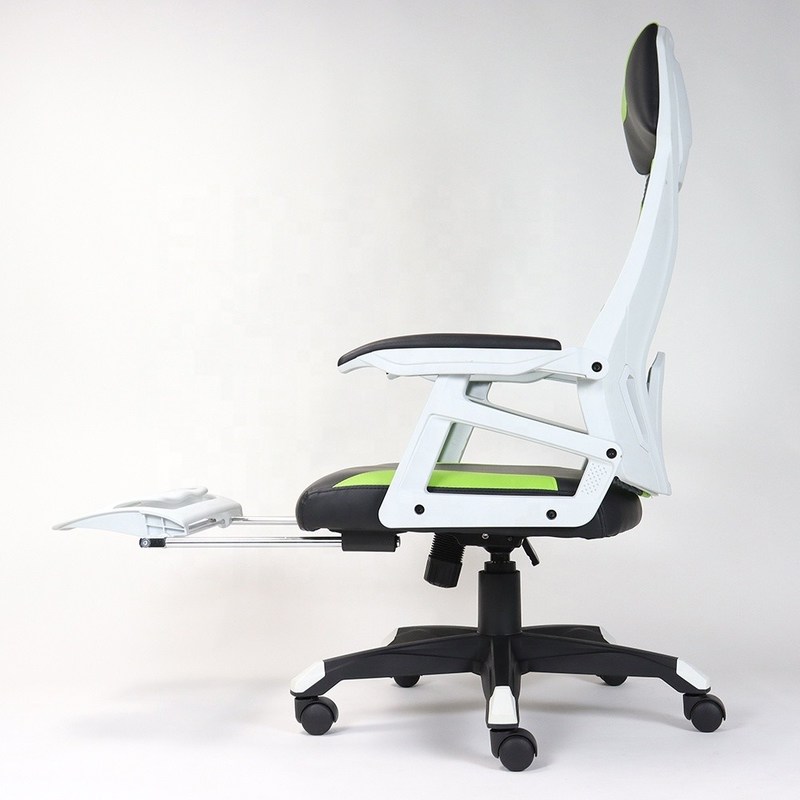 कॉन्फ़्रेंस रूम के लिए नारंगी रंग में अनुकूलित फ़ैब्रिक मेश बैक स्विवेल ऑफिस फ़र्नीचर